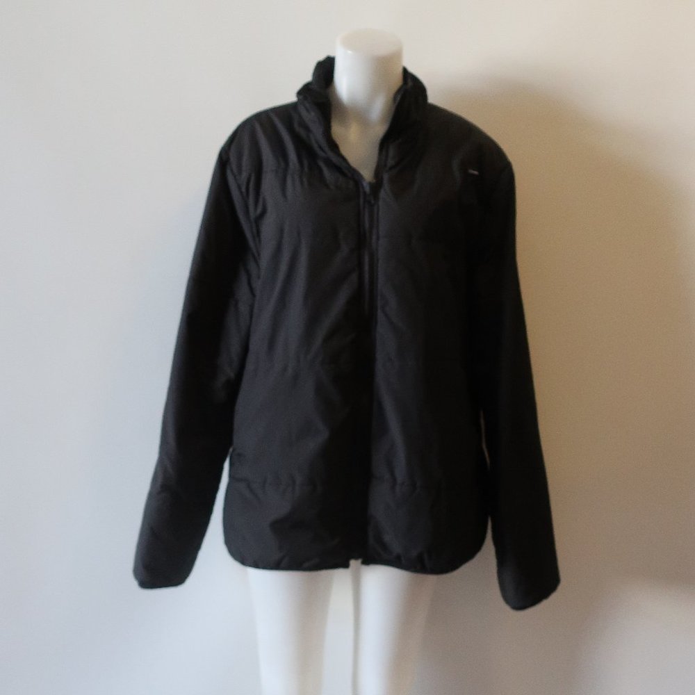 MENS BENCH URBANWEAR BLACK ZIP PUFFER JACKET XXL *